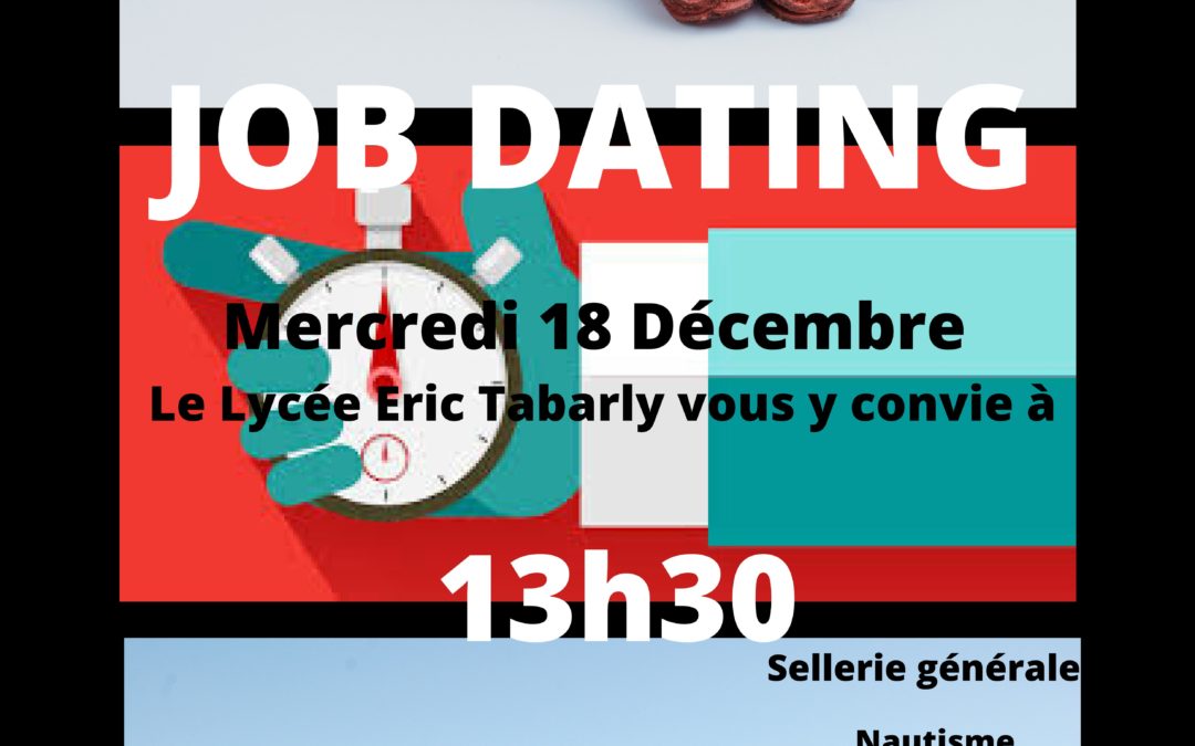 Job Dating pour les métiers de la sellerie