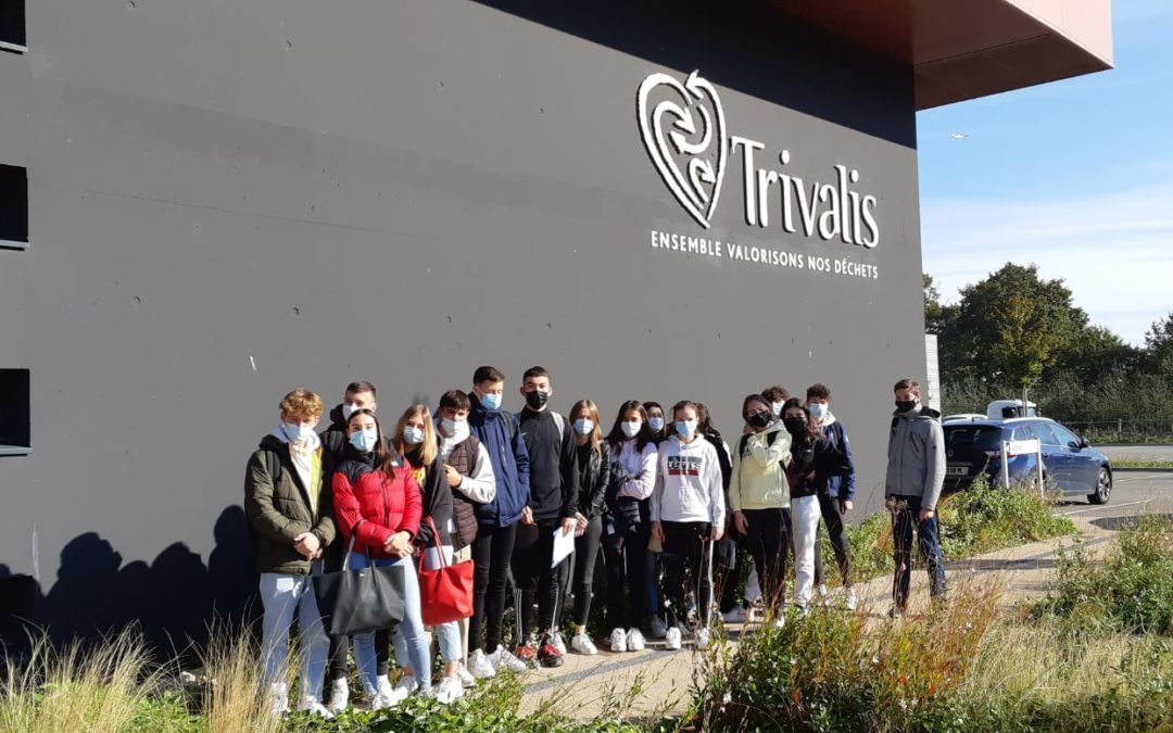 Les 1ères STMG1 en visite à Vendée Tri