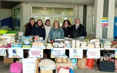 Un vrai succès pour la collecte solidaire !