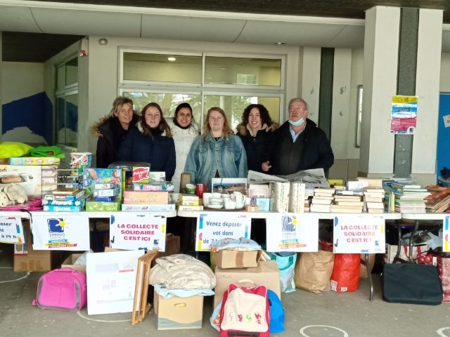 Un vrai succès pour la collecte solidaire !