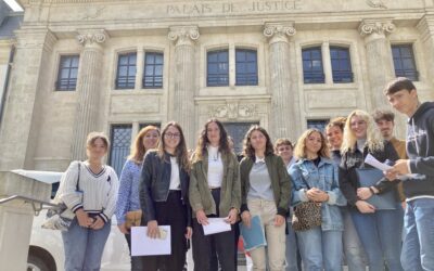 Sortie pédagogique des élèves de Terminale DGEMC au Tribunal judiciaire des Sables d’Olonne