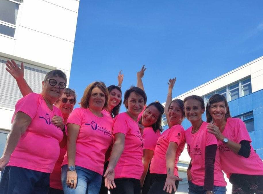 Le lycée bleu s’habille de rose !!