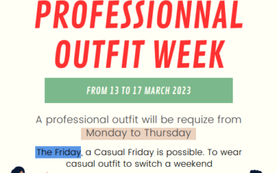 Dress code week !